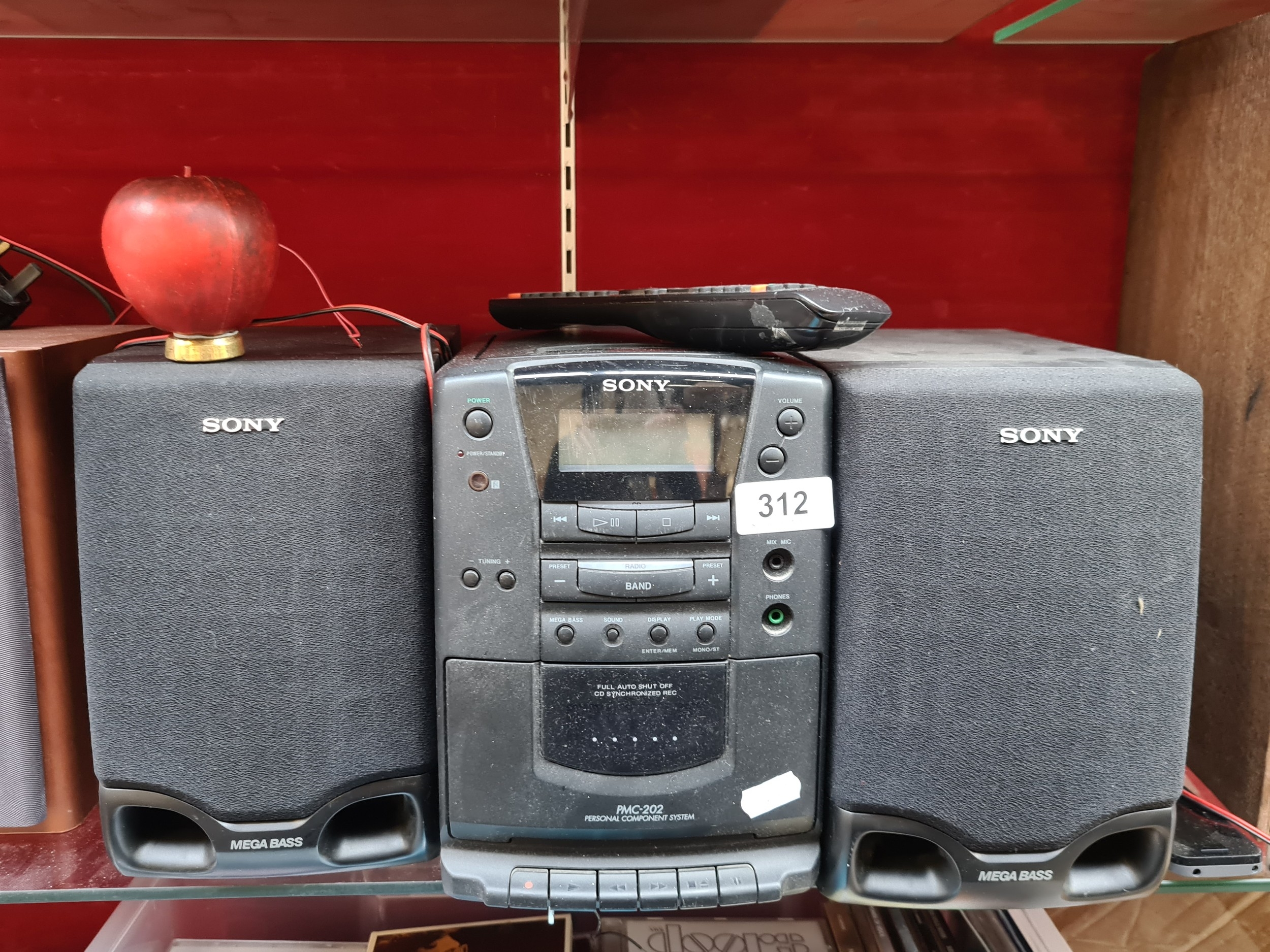 Unknown | A Sony personal component system model PMC- with two addi ...