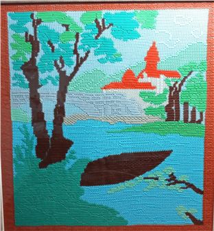 Paesaggio artistico con alberi - Michela Martelli