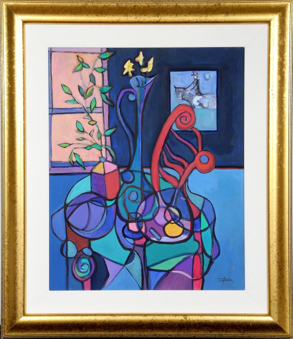 Avi Farin | Still Life with Red Chair (2003) | MutualArt