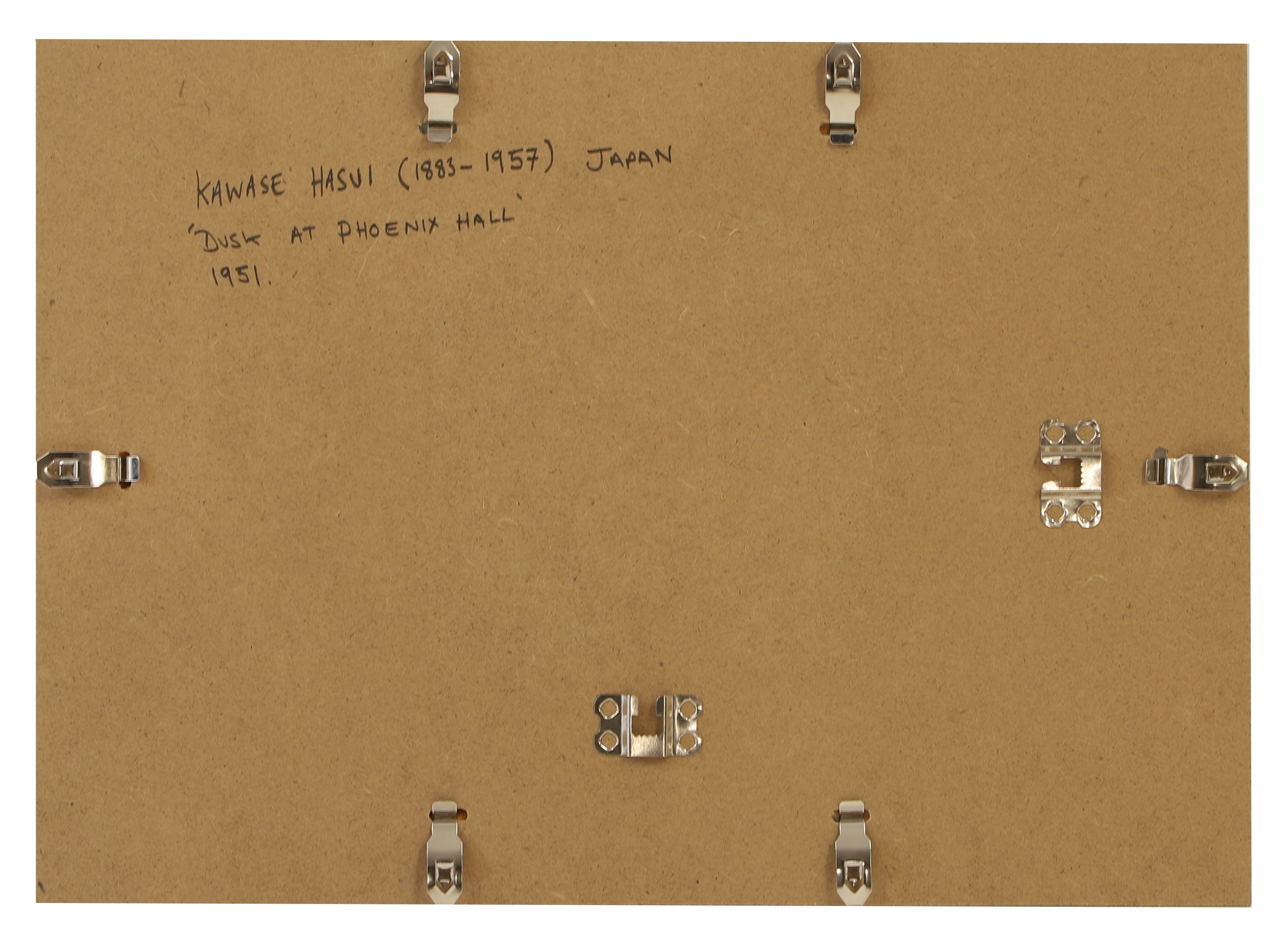 Artwork by Hasui Kawase, Hoodo no bosetsu, Made of woodblock print