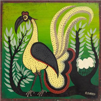 Untitled (Bird) - Simon George Mpata