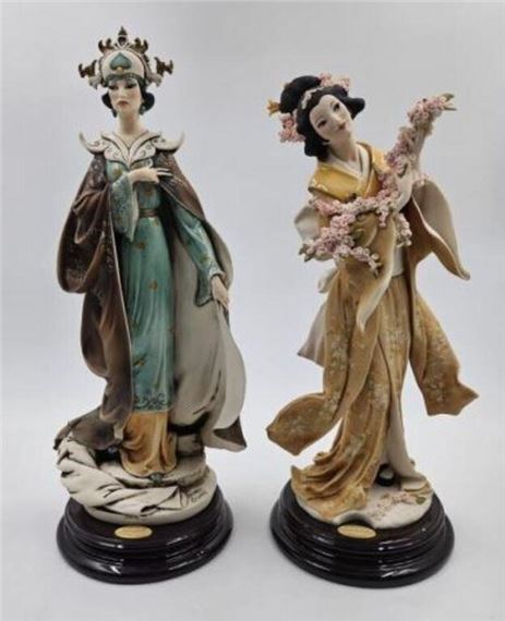 2 Giuseppe Armani Asian Figures: Turandot, Etc by Giuseppe Armani