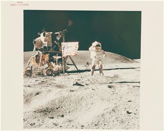 APOLLO 16: JOHN YOUNG'S LEAPING SALUTE - Charlie Duke