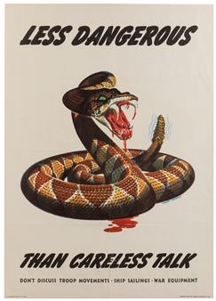 Less Dangerous / Than Careless Talk - Albert Dorne