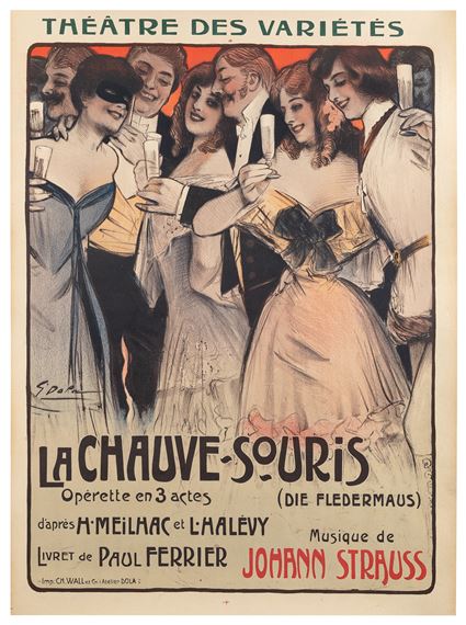 La Chauve Souris by Georges Dola, 1904