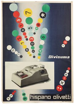 Hispano Olivetti / Divisuma - Giovanni Pintori