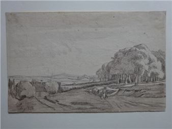 Landschaften auf Seeland - Adolf Friedrich Vollmer