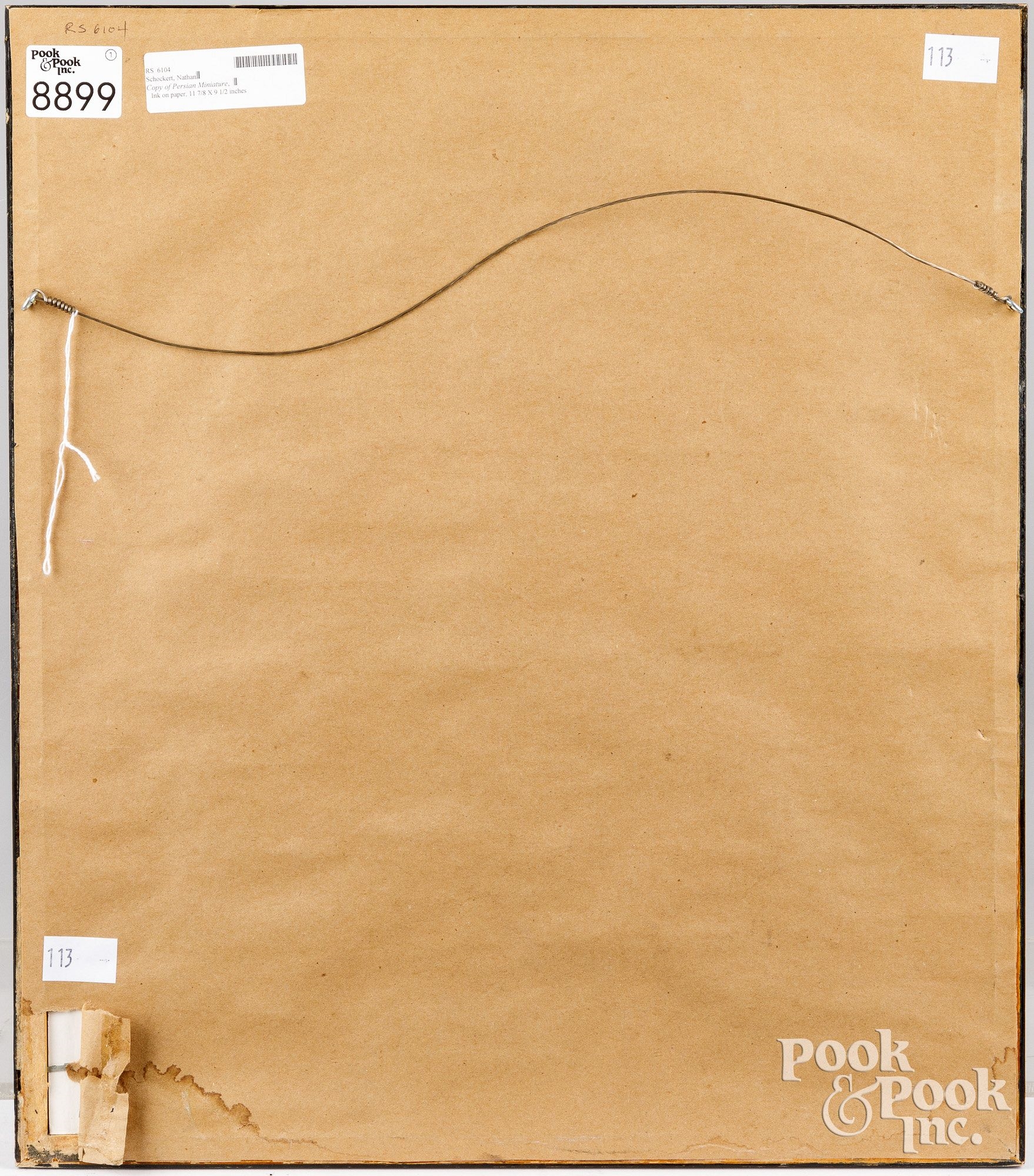 Artwork by Nathan Schockert, Nathan Schockert ink on paper copy, Made of ink on paper