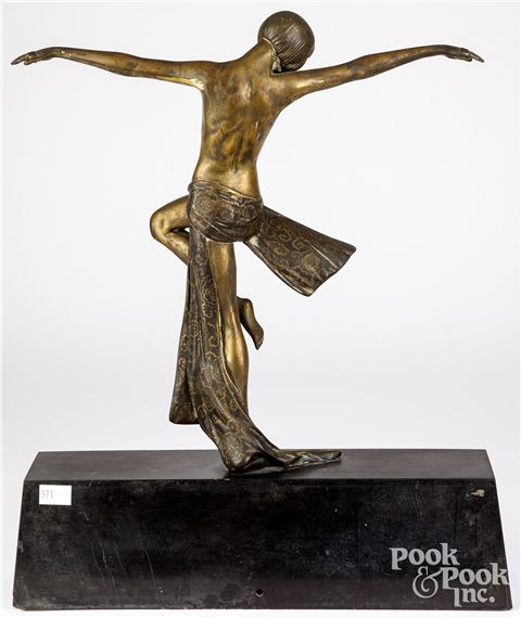 Claire Jeanne Roberte Colinet | Clair Colinet, Art Deco bronze female ...