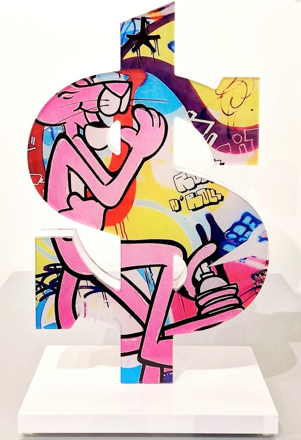 Pink Panther | FAT - Pink Panther Dollar Sign (2022) | MutualArt