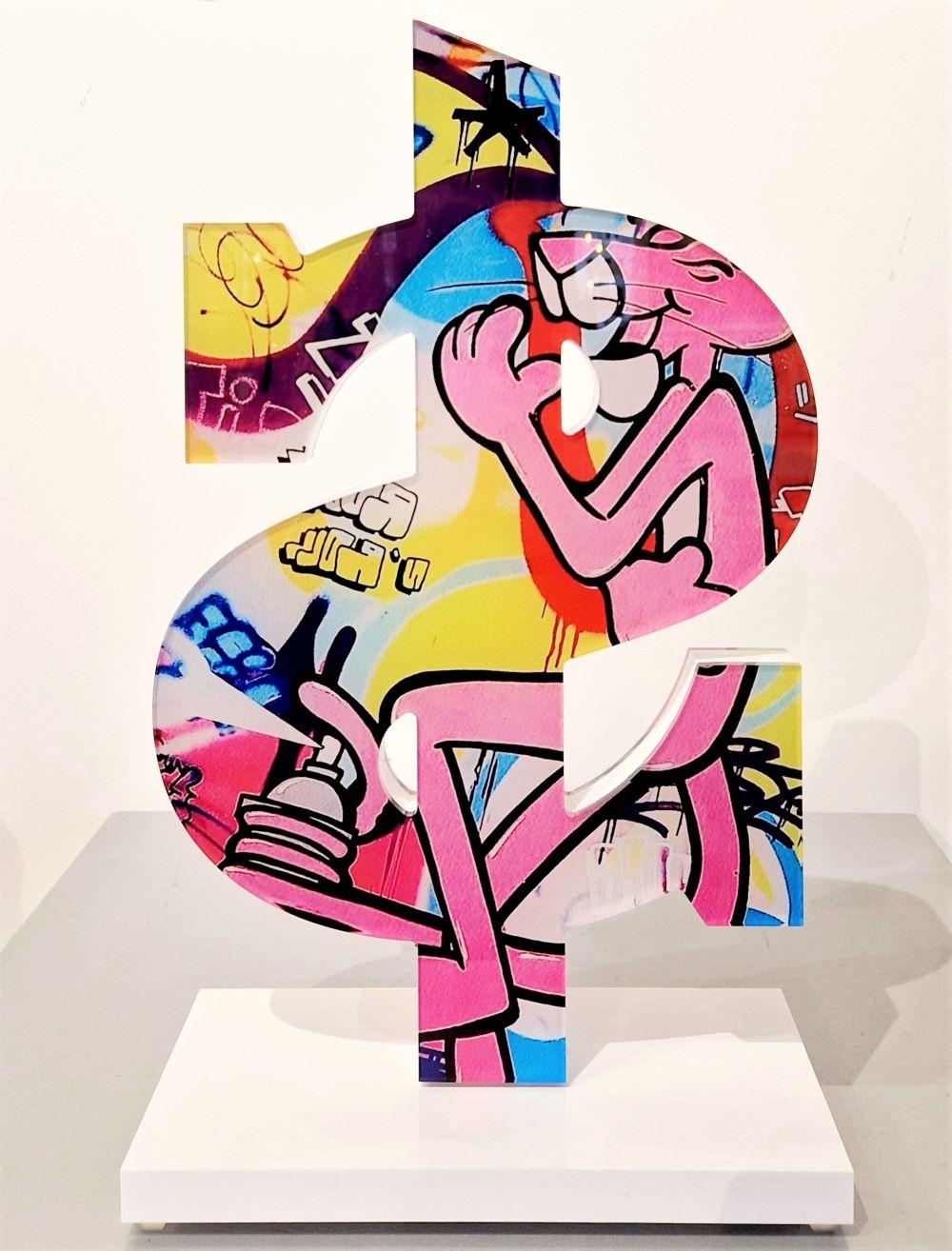 Pink Panther | FAT - Pink Panther Dollar Sign (2022) | MutualArt
