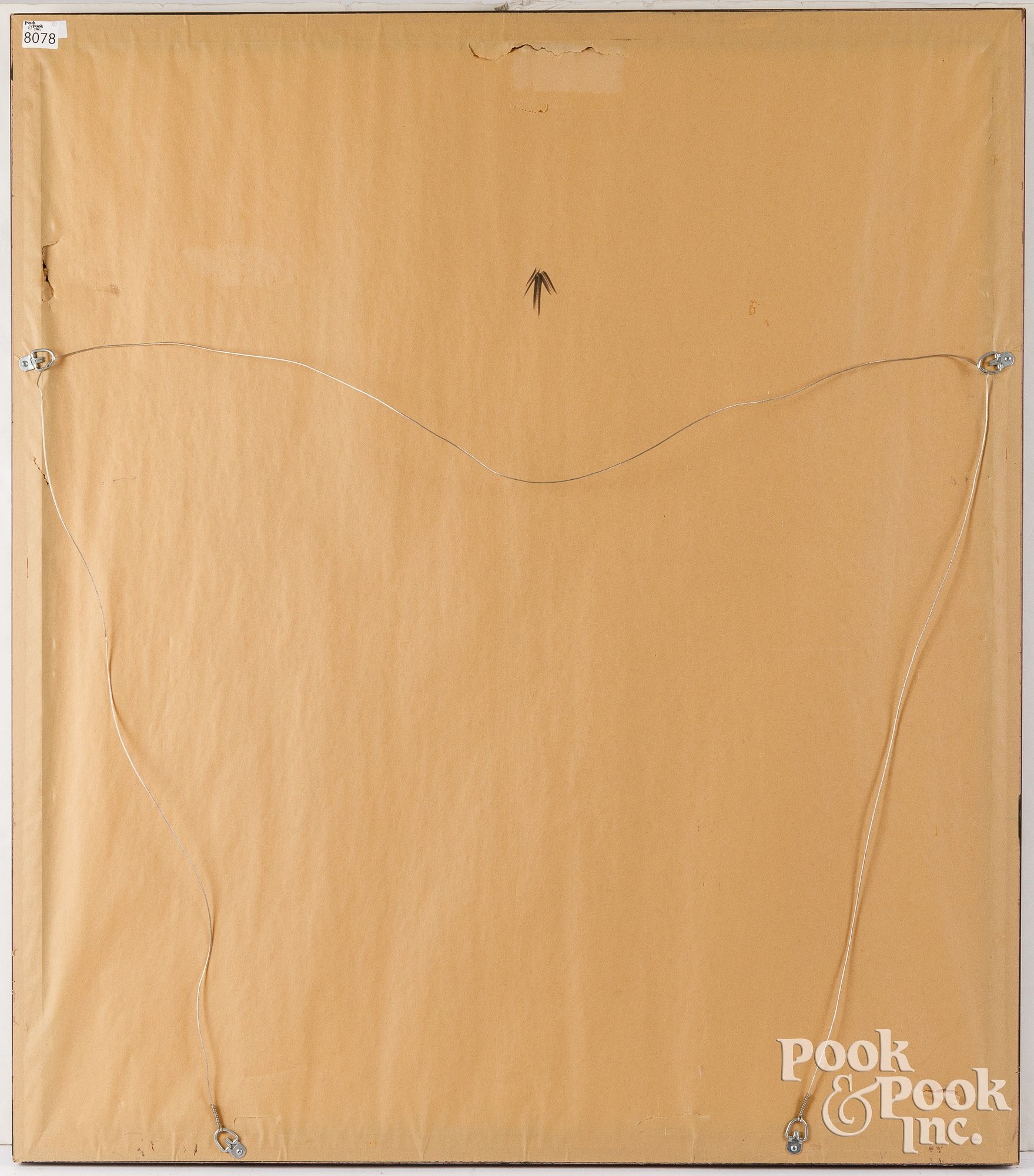 Artwork by Zuber et Cie, French Zuber et Cie wallpaper panel fragment of "View of New York Bay from New Jersey, Made of panel