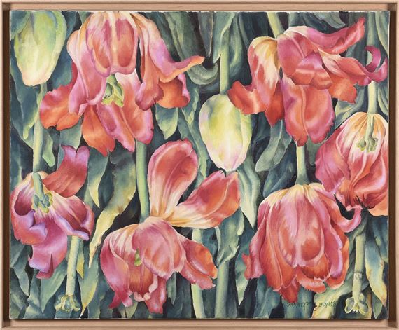Tulipanes by Carmen Herrero Zubiaur