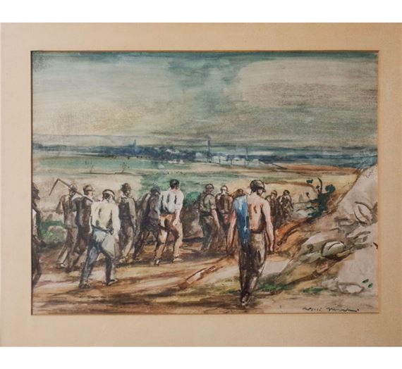 NÁVRAT Z POLE by Willi Nowak, okolo r.1930