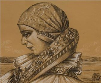 Hlava selky - Vilém Topinka