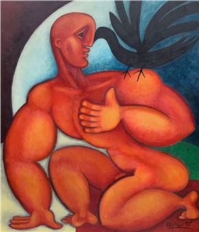 Mužský akt - velký formát - Lexa Dvořák