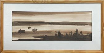 Tři loďky na vodě - Edgar Baran