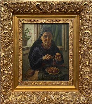 Loupání jablek - Ludwig Mayer