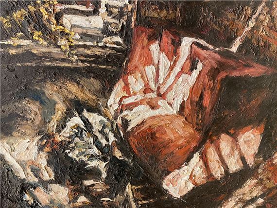 Interno con figura by Raffaele Minotto, 1999