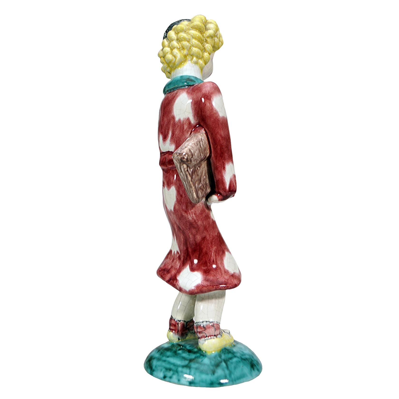 Goldscheider Keramik | Artdeková figura Goldscheider | MutualArt