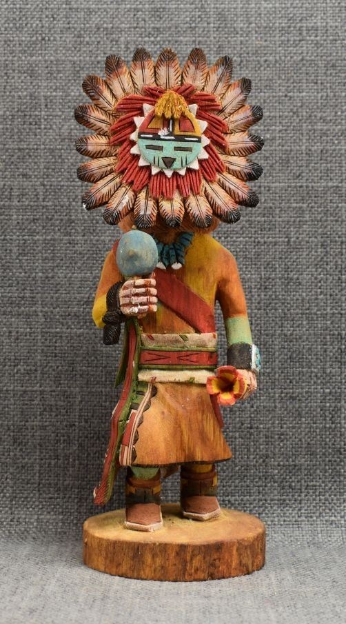 Artwork by Bryson Huma, HOPI KACHINA (BRYSON HUMA, Made of glass