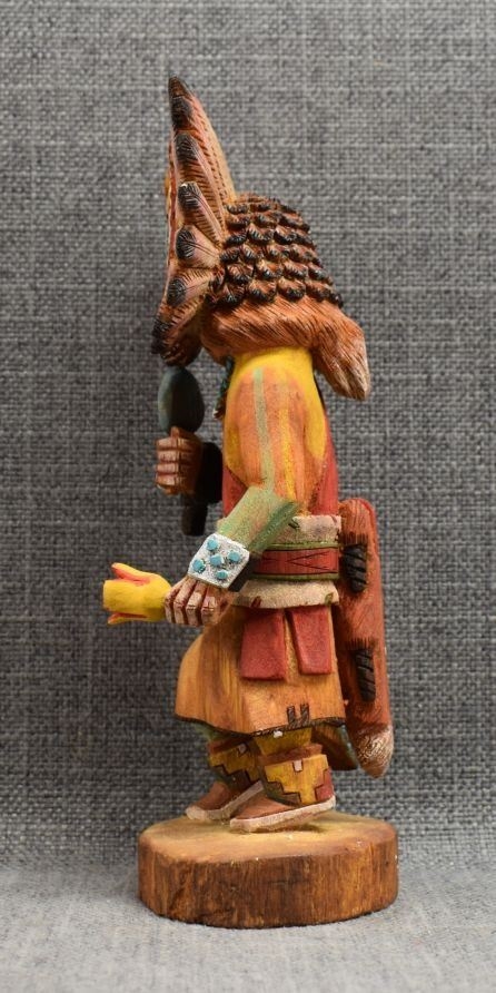 Artwork by Bryson Huma, HOPI KACHINA (BRYSON HUMA, Made of glass
