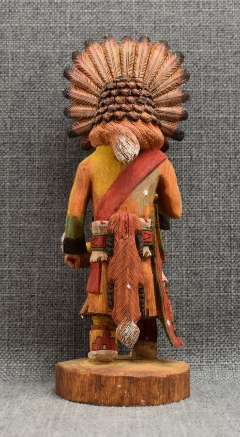 Artwork by Bryson Huma, HOPI KACHINA (BRYSON HUMA, Made of glass