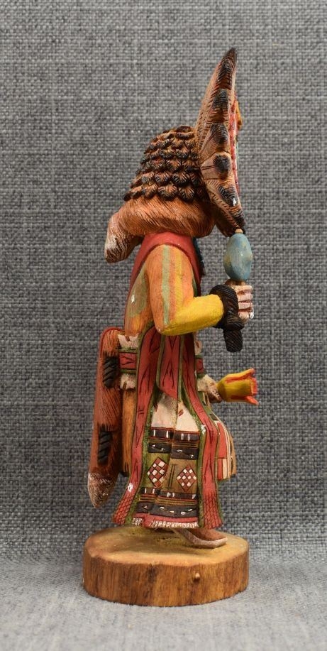 Artwork by Bryson Huma, HOPI KACHINA (BRYSON HUMA, Made of glass