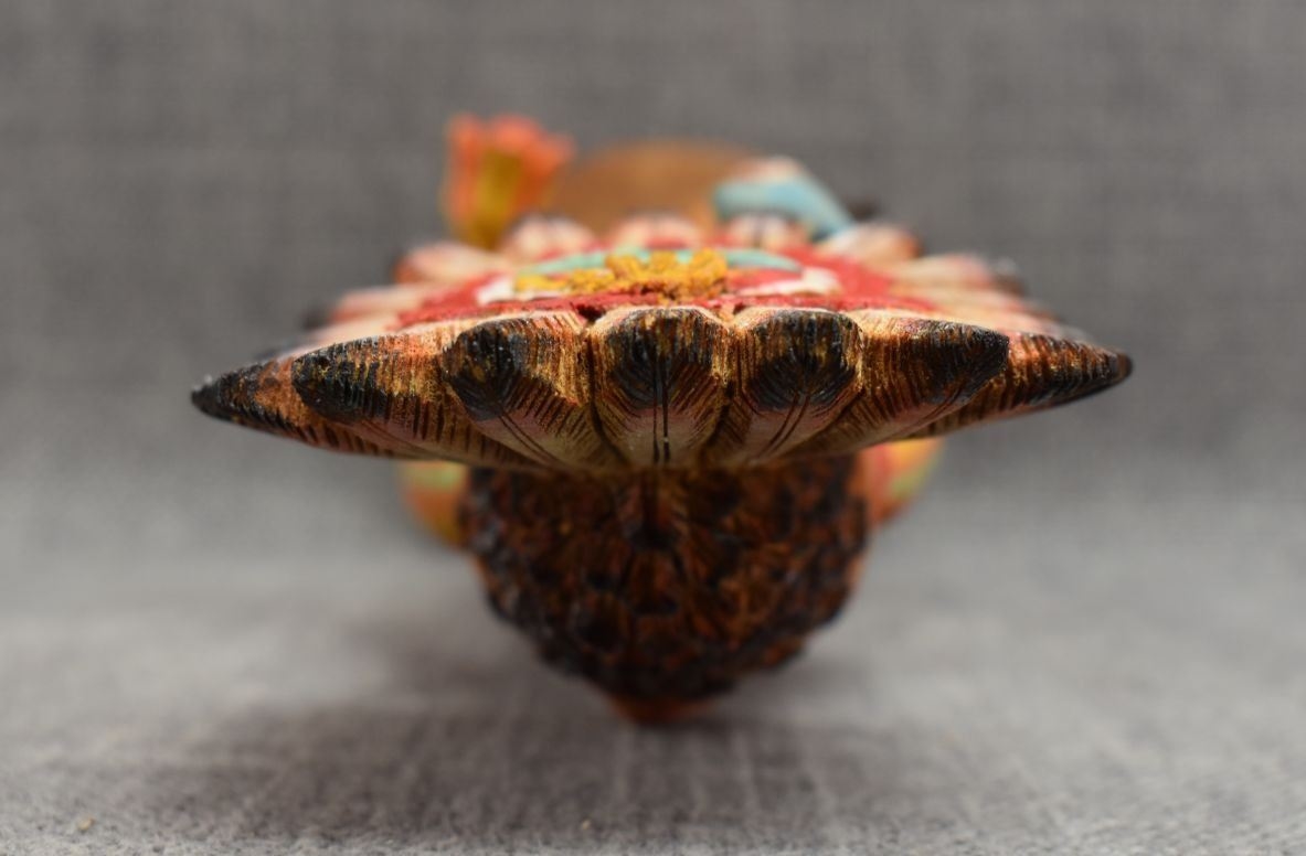 Artwork by Bryson Huma, HOPI KACHINA (BRYSON HUMA, Made of glass