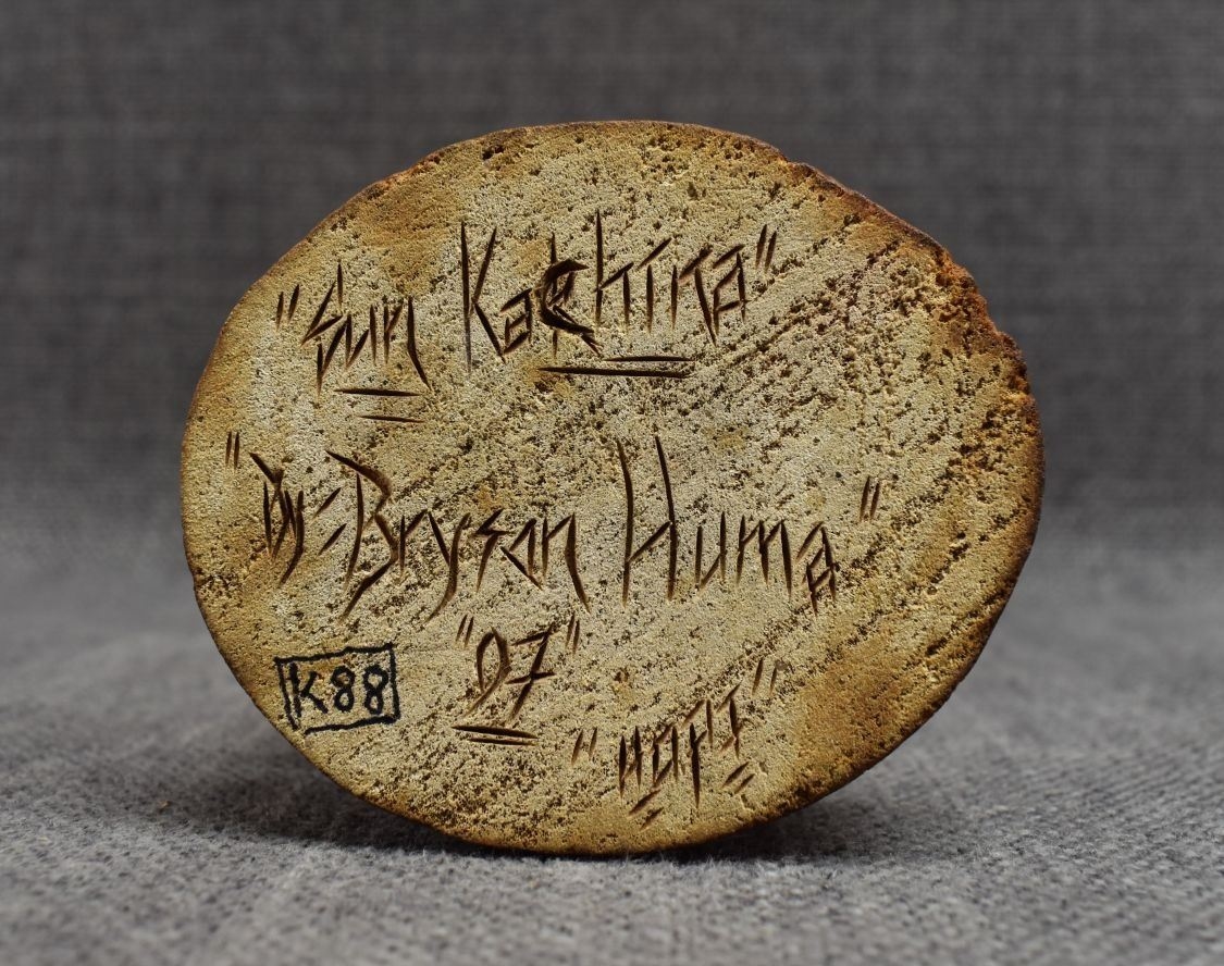 Artwork by Bryson Huma, HOPI KACHINA (BRYSON HUMA, Made of glass