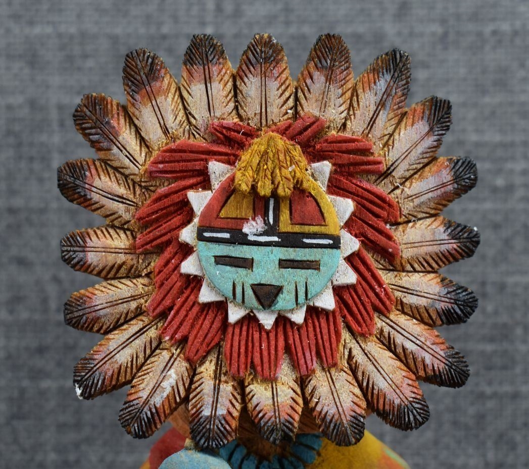 Artwork by Bryson Huma, HOPI KACHINA (BRYSON HUMA, Made of glass