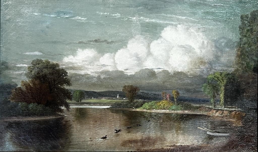 Artwork by J.C. Miles, MONUMENTAL J.C. MILES - NB LANDSCAPE, Made of OIL ON CANVAS