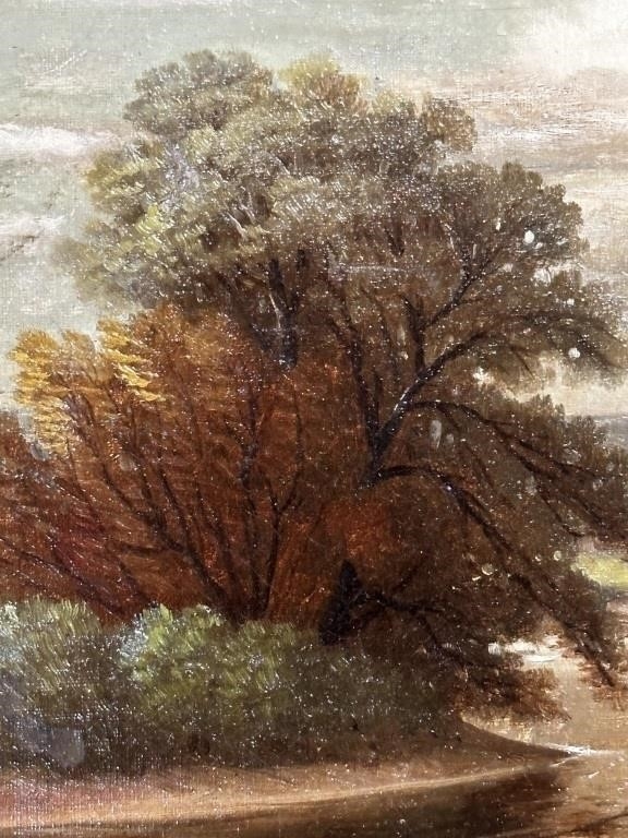 Artwork by J.C. Miles, MONUMENTAL J.C. MILES - NB LANDSCAPE, Made of OIL ON CANVAS