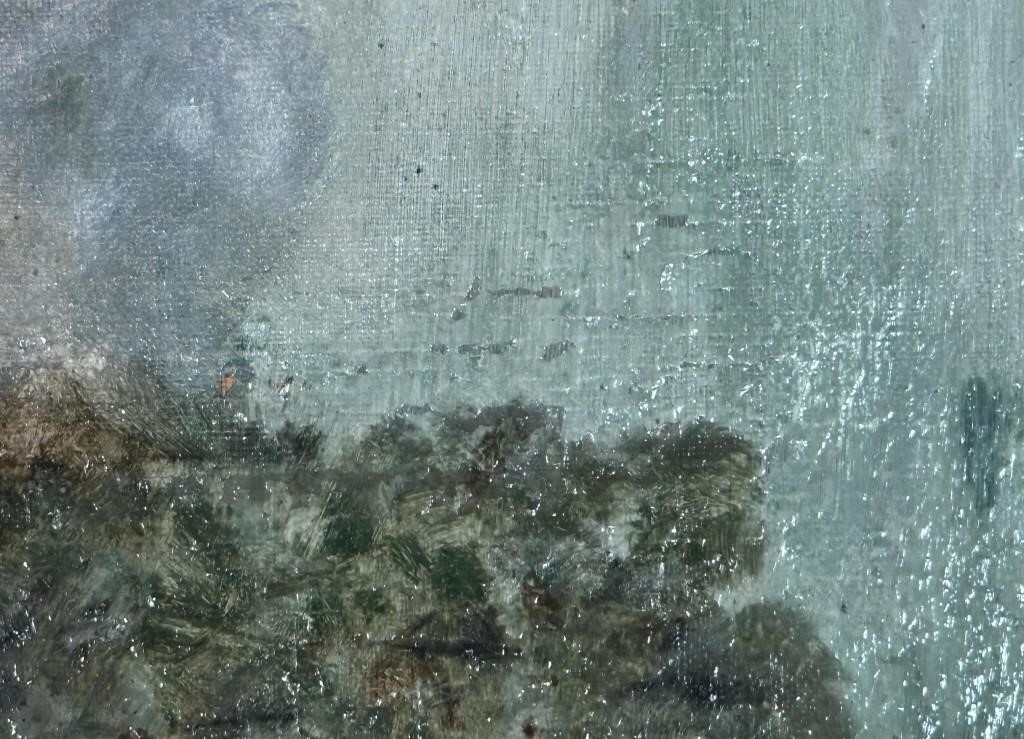 Artwork by J.C. Miles, MONUMENTAL J.C. MILES - NB LANDSCAPE, Made of OIL ON CANVAS