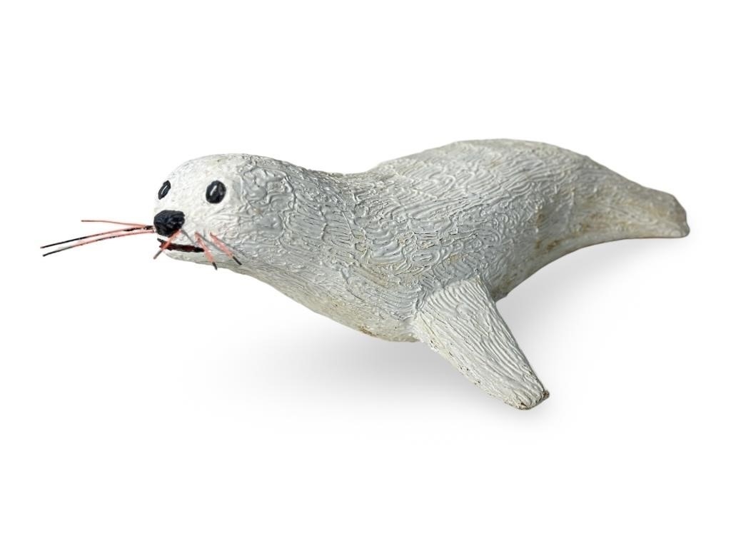 LARRY FANCY | BRIAN FANCY - SEAL CARVING (1951) | MutualArt