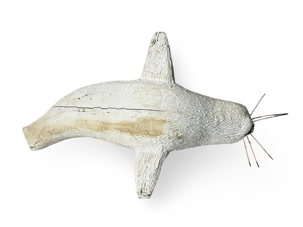 LARRY FANCY | BRIAN FANCY - SEAL CARVING (1951) | MutualArt