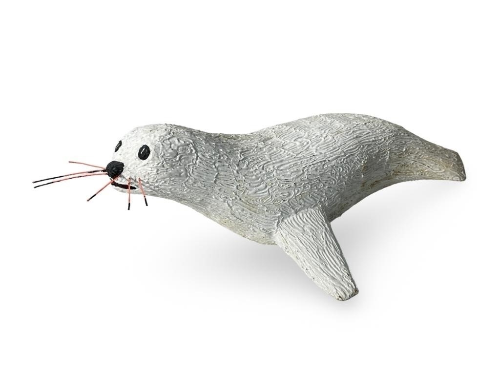 LARRY FANCY | BRIAN FANCY - SEAL CARVING (1951) | MutualArt