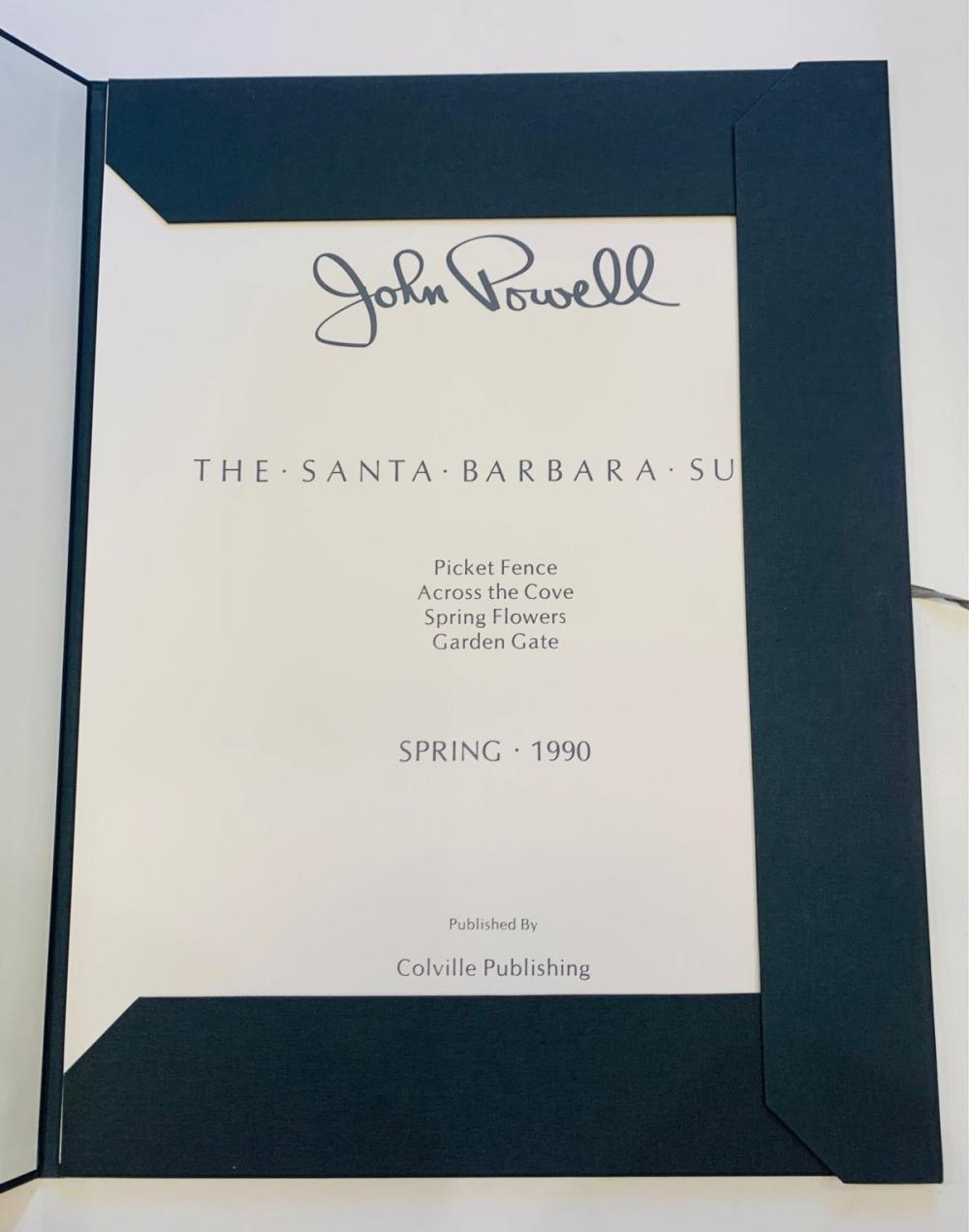 Artwork by John Powell, John Powell- Serigraphs on paper suite of 4 pcs, Made of serigraphs on paper