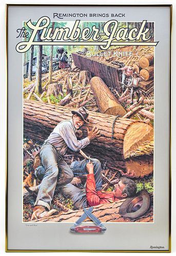 The Lumber Jack Bullet Knife by Larry Duke, dated 1997