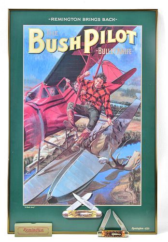 The Bush Pilot Bullet Knife by Larry Duke, dated 1992