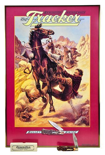 The Tracker Bullet Knife by Larry Duke, dated 1989