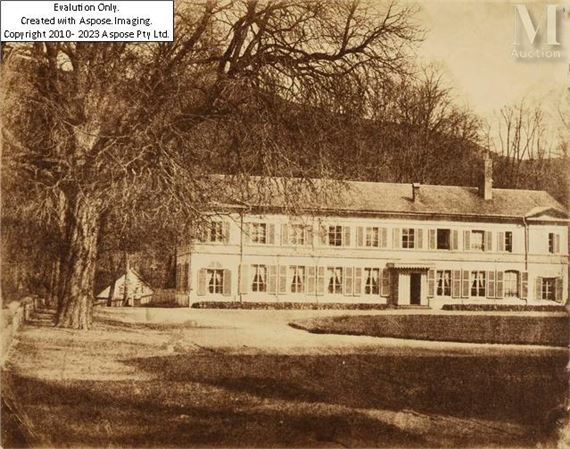Vue du la Cour à Wesserling - Jean Gaspard