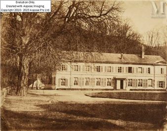 Vue du la Cour à Wesserling - Jean Gaspard