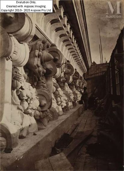 Le Nouvel Opéra de Paris by Louis-Émile Durandelle, circa 1868