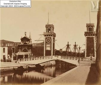 L'entrée Porta Magna de l'Arsenal de Venise - Francesco Bonaldi