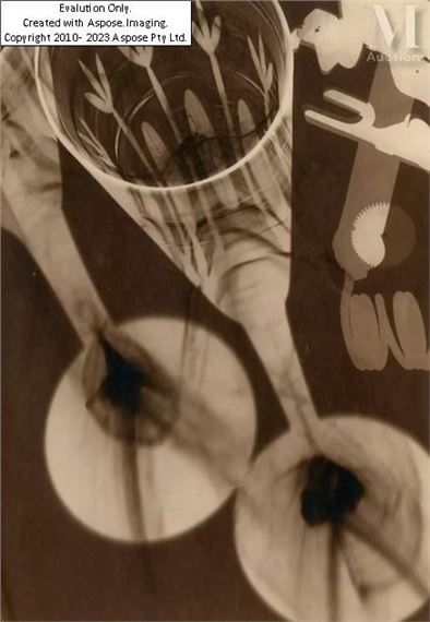 Roger M. Parry | Photogramme de verres à vin (1929) | MutualArt