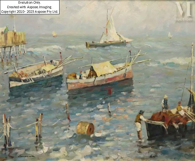 Artwork by Carlo Casanova, Carlo CASANOVA (1933 - 1989, Made of oil on canvas