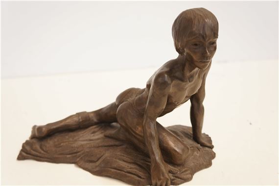 Neil Godfrey | Neil Godfrey Bronzed figure | MutualArt