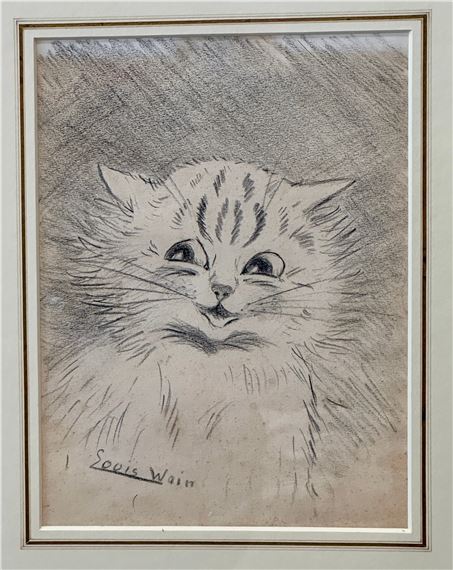 Smiling Cat by Louis Wain
