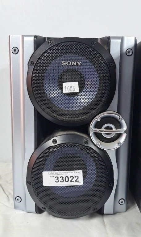 Component | Sony Mini Hi-Fi component system MHC-GX450 sound | MutualArt
